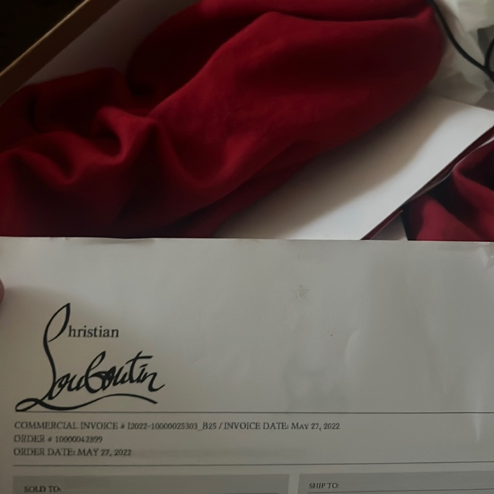 Authentic Christian louboutin shoes